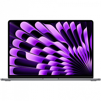 Ноутбук Apple MacBook Air 13,6" (M3, 2024) 16 ГБ, 512 ГБ SSD, серый космос